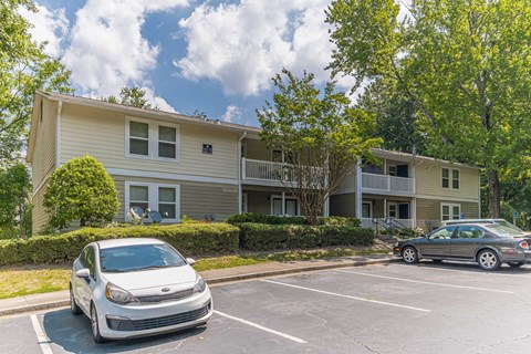 Building exterior at Bradford Gwinnett Apartments and Townhomes, Norcross, GA