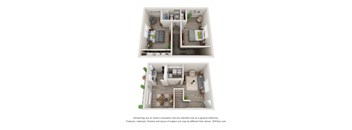 2 Bedroom Floorplan