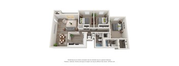 3 Bedroom Floorplan