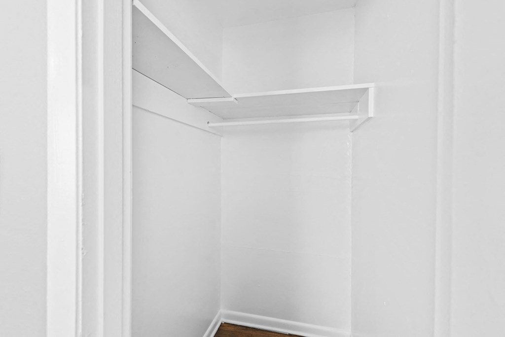 Built-In Shelving In Closet Built-In Shelving In Closet at Gardens at Washington Park, Atlanta, 30314