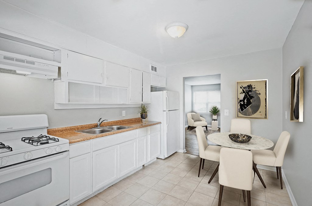 Fully Equipped Kitchens And Dining Fully Equipped Kitchens And Dining at Gardens at Washington Park, Atlanta