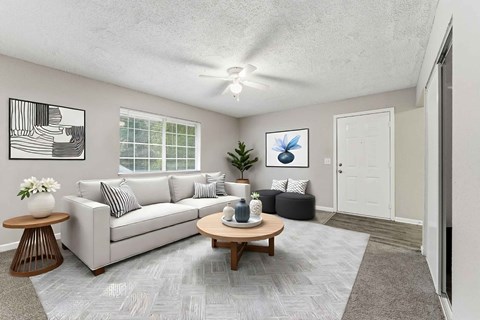 One, Two, Three and Four bedroom floorplans at Eastlake Gardens in Decatur, Georgia 30032.