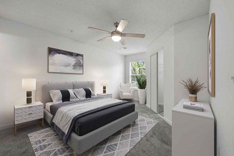 One, Two, Three and Four bedroom floorplans at Eastlake Gardens in Decatur, Georgia 30032.