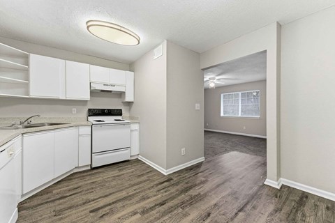 One, Two, Three and Four bedroom floorplans at Eastlake Gardens in Decatur, Georgia 30032.