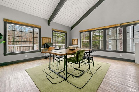 One, Two and Three bedroom floorplans at Fields at Peachtree Corners in Norcross, Georgia 30092.