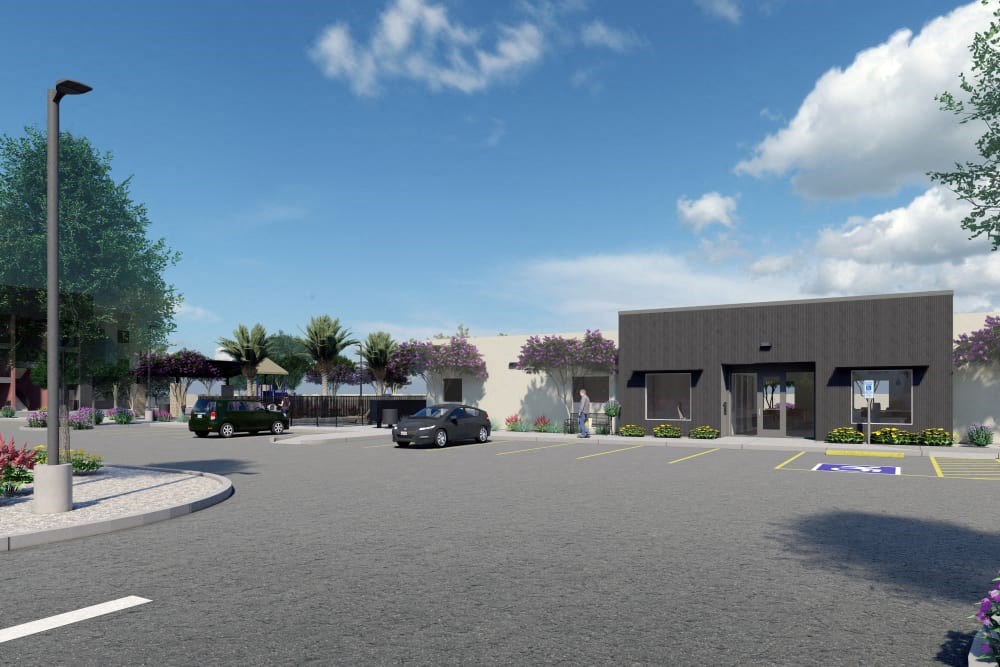 Salt River Flats Leasing Office Rendering