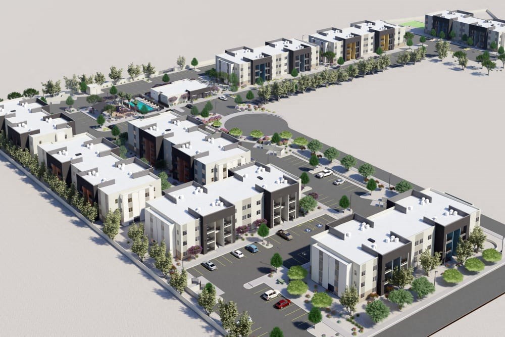 Salt River Flats Neighborhood View Rendering