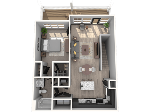 1 bedroom