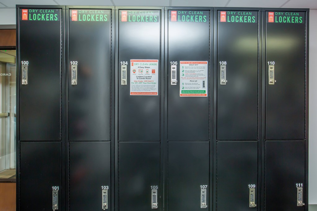 Package lockers