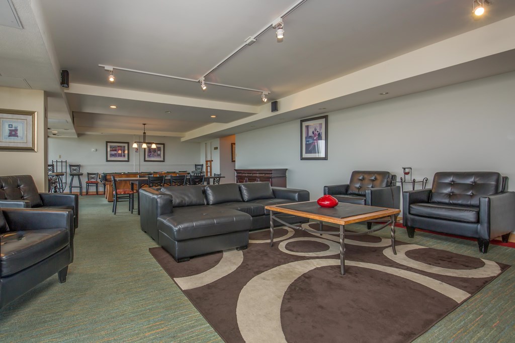 Resident lounge area