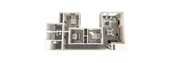 3 bedroom floor plan