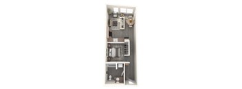 1 bedroom floor plan