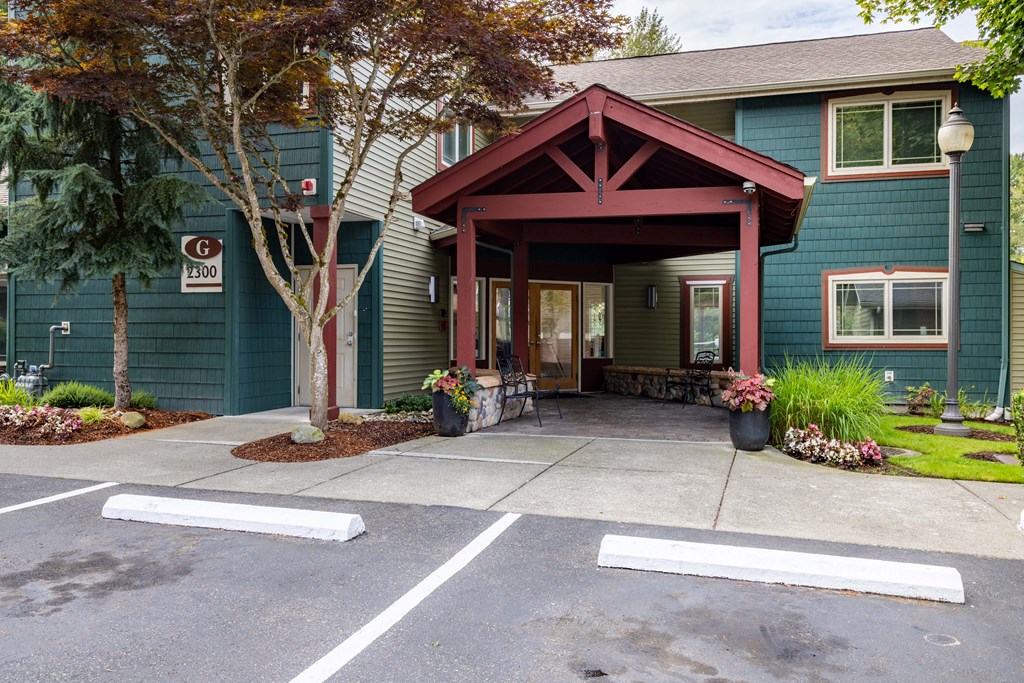 Exterior of leasing office