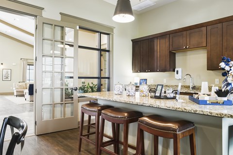 Resident kitchen.