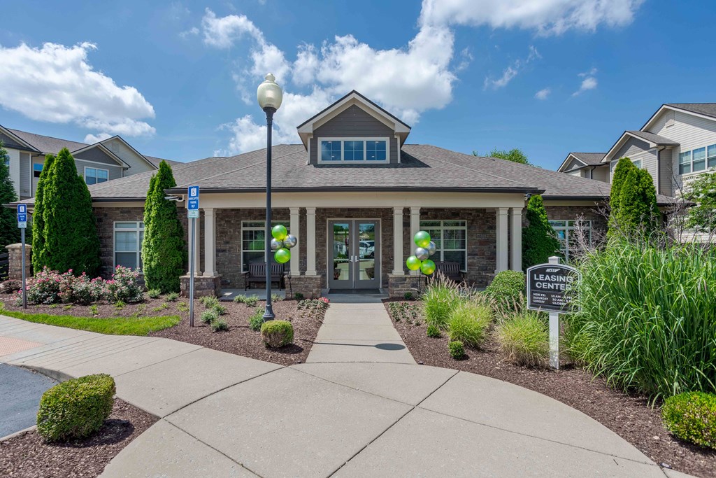 exterior of the resident clubhouse at commonwealth 31