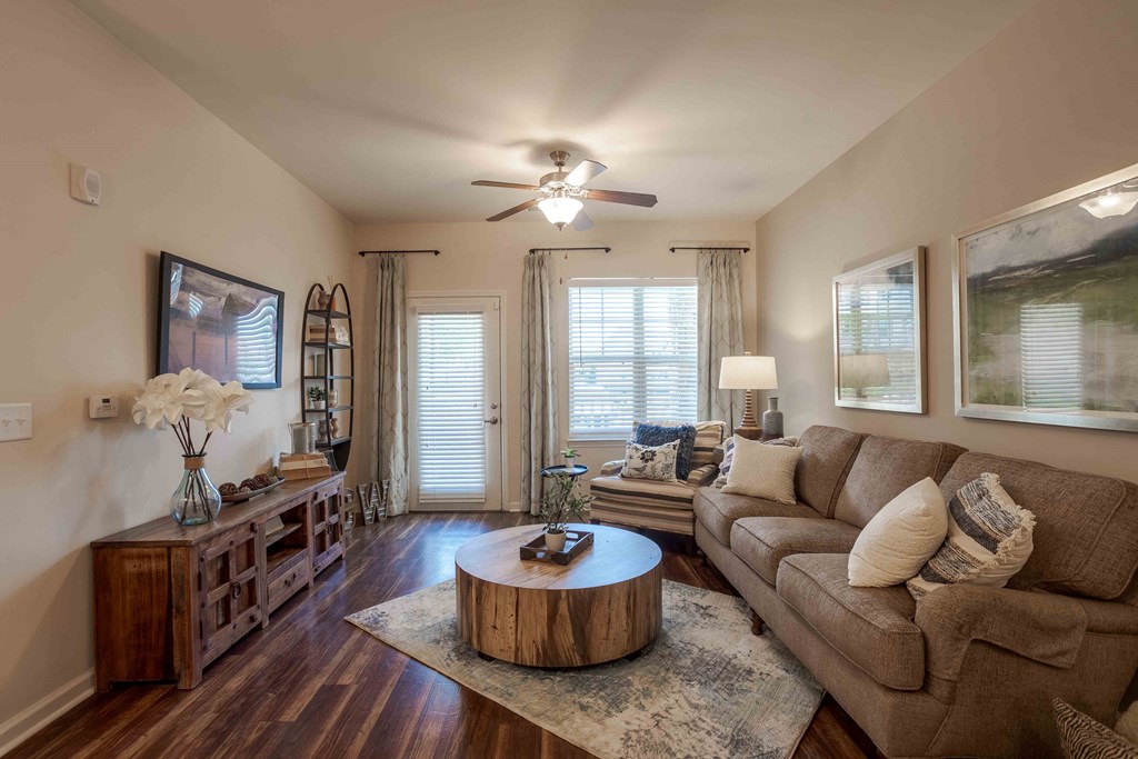 interior living room of apartment home