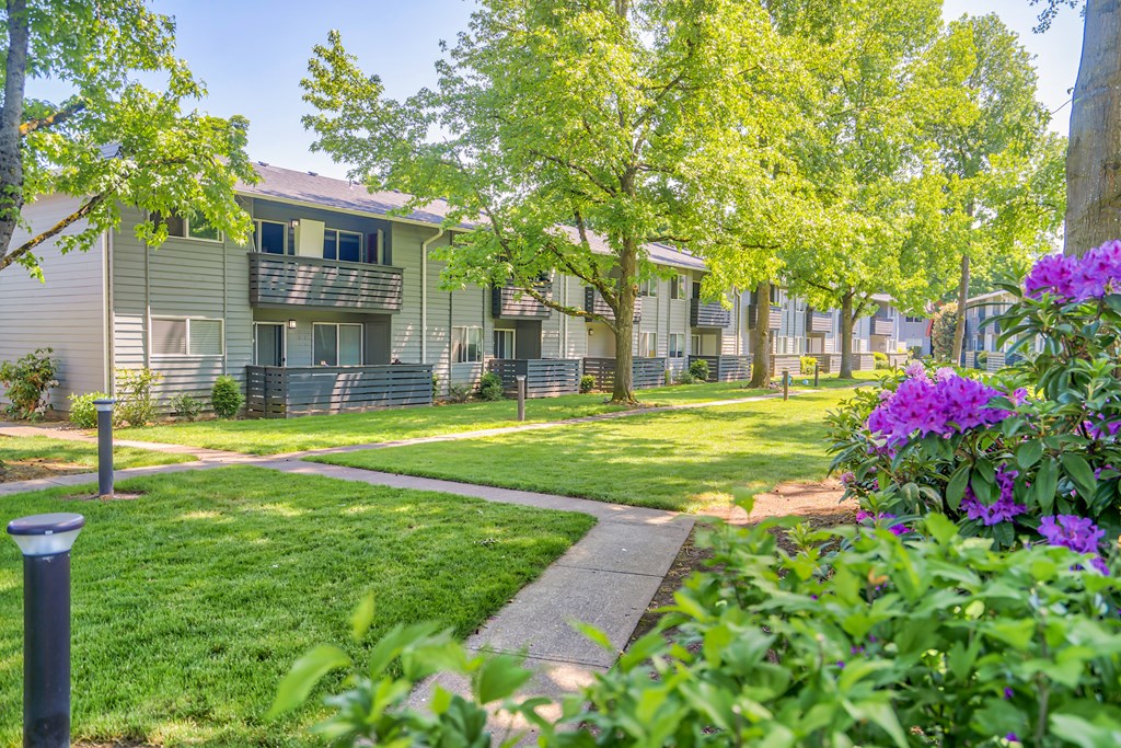Exterior and sidewalks