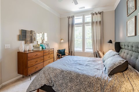 Bedroom with dresser