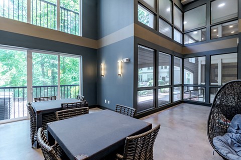 Clubhouse tables