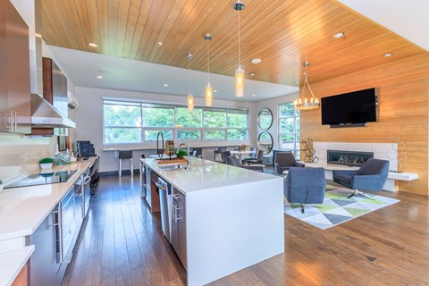 Resident lounge area