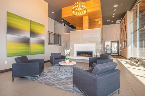 Resident lounge area