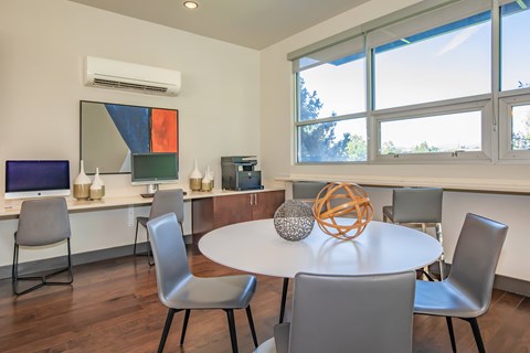 Resident lounge area