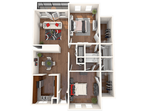 9401 Roberts Dr. 1-3 Beds Apartment for Rent - Photo Gallery 35