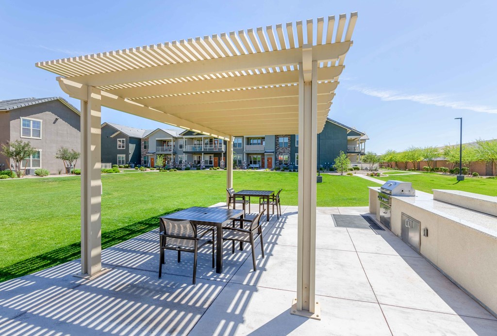 BBQ Grills and tables