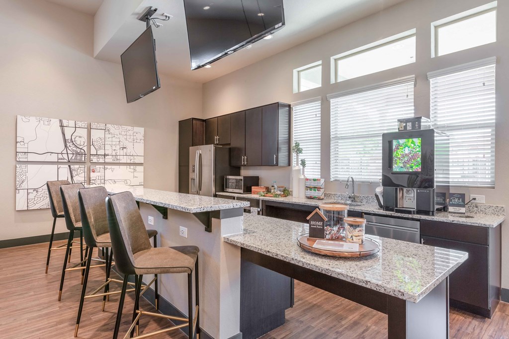 Resident Lounge and Kitchen