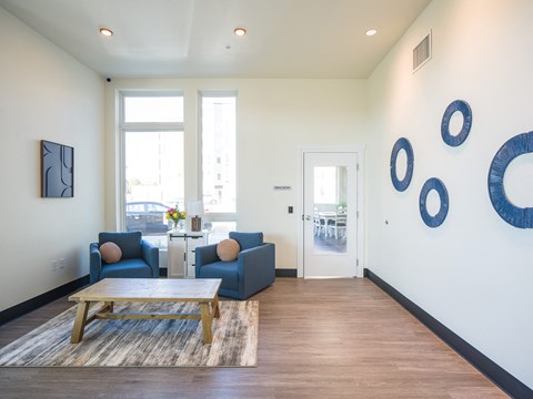 clubhouse with couch