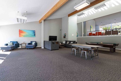 Resident lounge area
