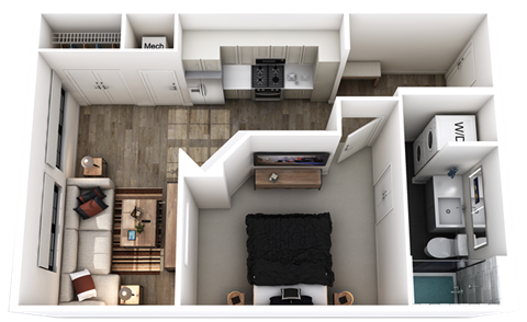 2424 South 9th St Studio-3 Beds Apartment for Rent - Photo Gallery 35