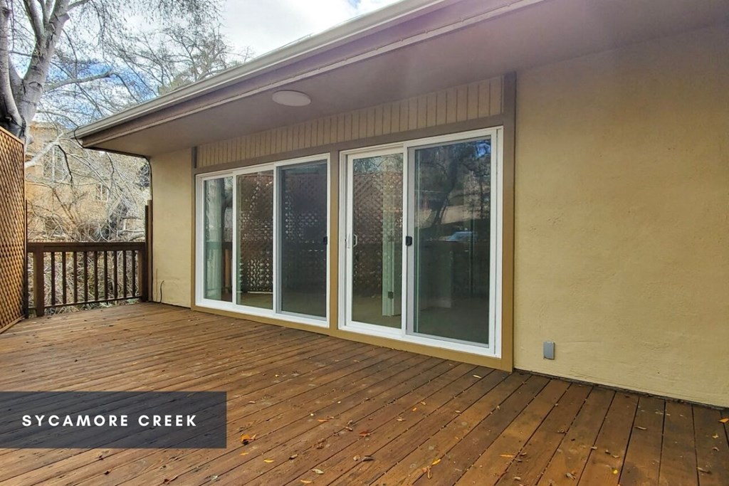 Balcony at Sycamore Creek