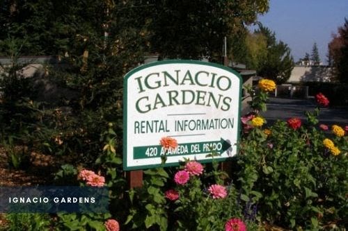 Exterior Sign at Ignacio Gardens