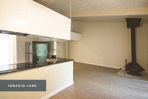 Living Room and Kitchen at Ignacio Lane