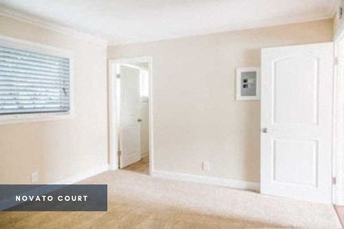 Bedroom at Novato Court