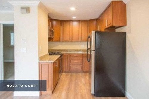 Kitchen at Novato Court