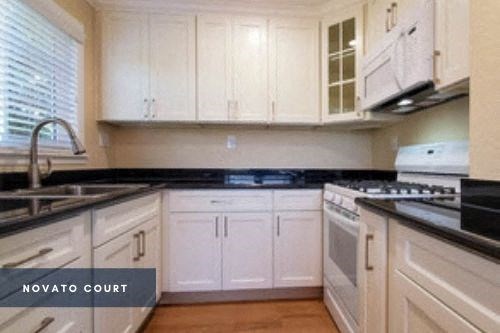 Kitchen at Novato Court