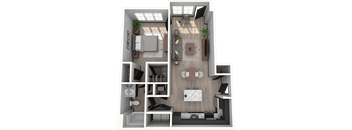 1 bedroom apartment