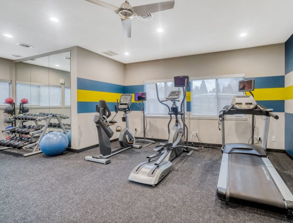 our gym is equipped with state of the art equipment including cardio machines and weights