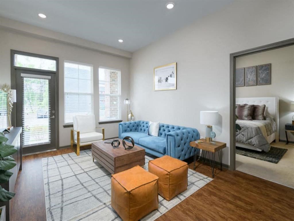 Living Room with Patio