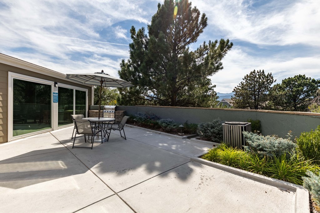 Grilling Area Outdoor Seating