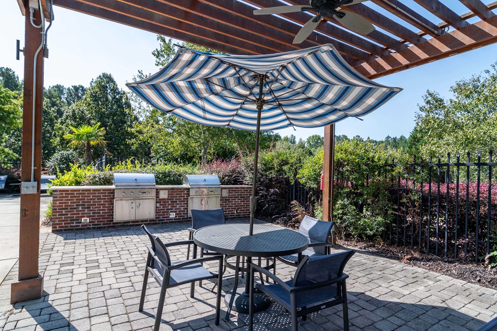 Grilling Area Outdoor Seating