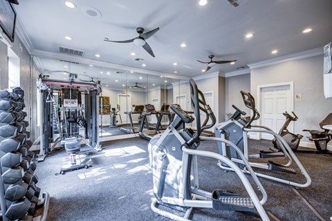 State-of-the-art fitness center