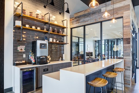 A modern and sleek Cyber Cafe
