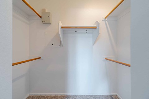 Large walk-in closet