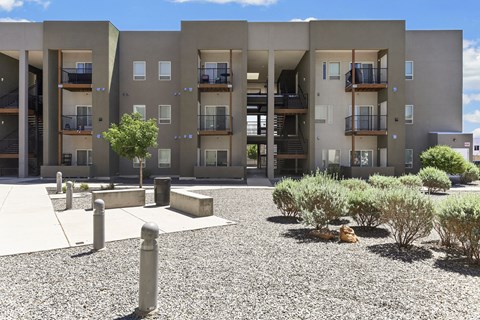 Exterior of building.