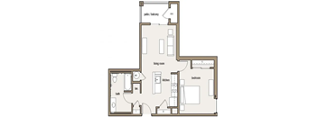 One Bedroom B