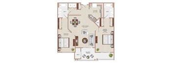 TWO BEDROOM TWO BATH