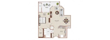 THE HAVEN ONE BEDROOM ONE BATH